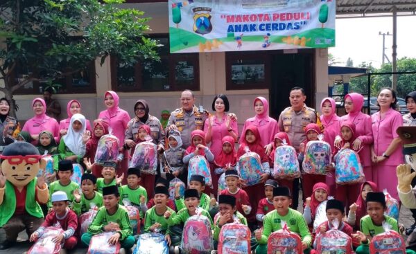 Polresta Malang Kota Beraksi: Penuhi Kebutuhan Gizi Anak Di Kecamatan