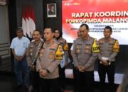 Polres Malang Raya Petakan Titik Rawan Jelang Nataru dalam Rakor Pengamanan