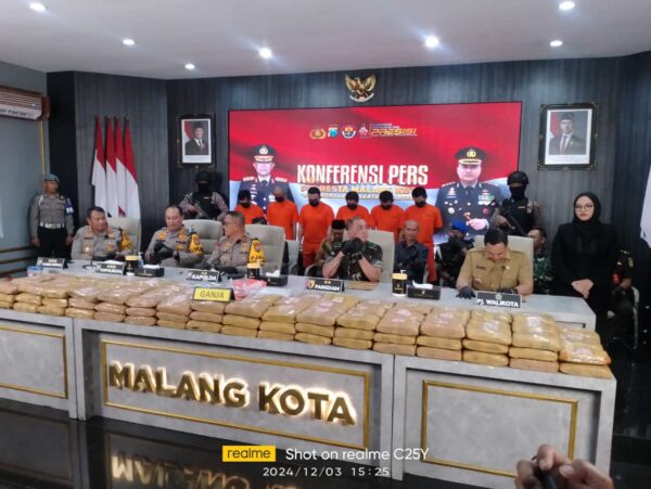 Polresta Malang Kota Dapat Pujian Kapolda Jatim Atas Keberhasilan Melawan