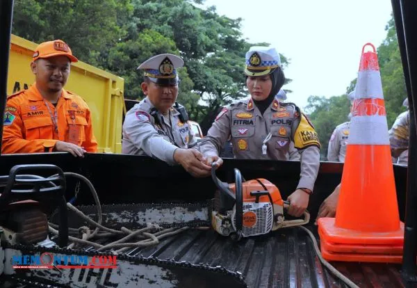 Polresta Malang Kota Lakukan Pengecekan Ranmor Untuk Dukung Operasi Lilin