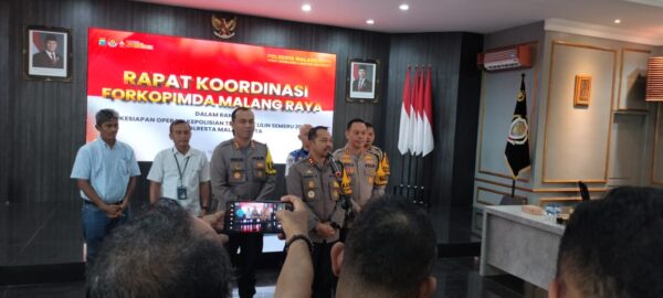 Polresta Malang Kota Pastikan Kesiapan Operasi Lilin 2024 Dalam Rakor