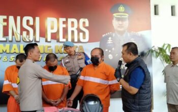 Polresta Malang Kota Tangkap Pencuri Dan Penadah Satria Fu