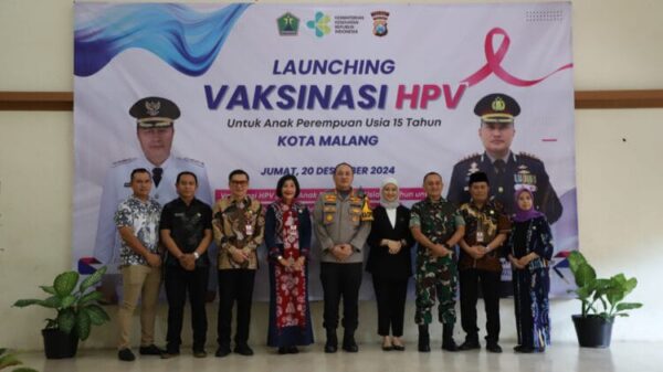 Pertama di Jatim: Polresta Malang Kota dan Dinkes Gelar Gebyar Vaksin HPV