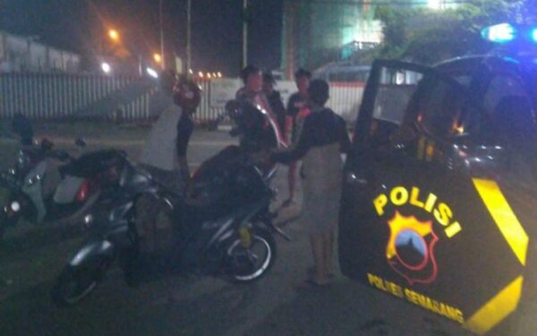 Polsek Tengaran Cegah Tawuran Besar Antara Dua Kelompok Remaja Di