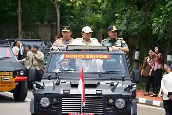 Presiden Prabowo Hadiri Apel Kasatwil Di Akpol Semarang, Kapolri Puji