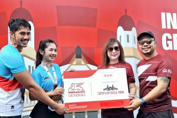 Proteksi Kesehatan Untuk 2.500 Pelari Semarang 10k, Generali Indonesia Terlibat