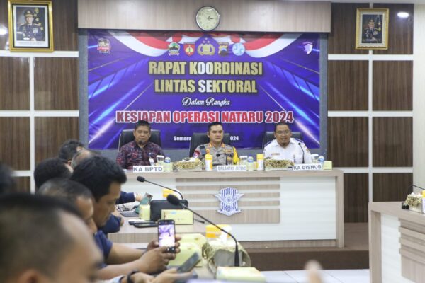 Rakor Lintas Sektoral Polda Jateng Fokuskan Persiapan Nataru