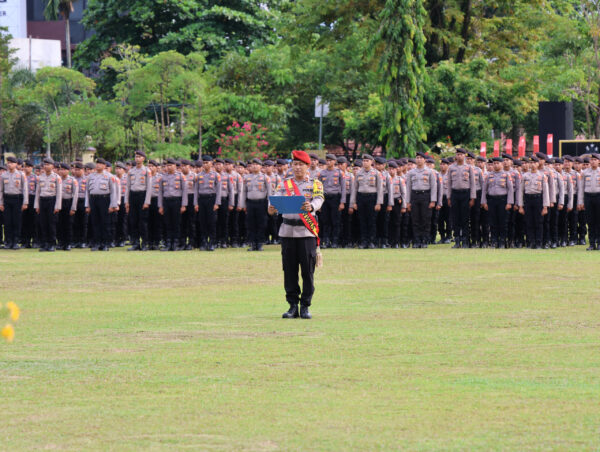 Rapat Pleno Pilkada Aman, Wakapolda Kalteng Puji Kinerja Personel