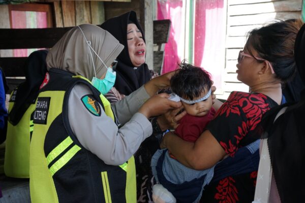 Rumkit Bhayangkara Gelar Posyandu Rutin, Perhatikan Kesehatan Balita Dan Lansia