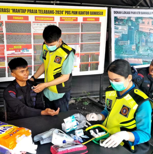 Rumkit Bhayangkara Rutin Gelar Patroli Kesehatan Demi Optimalisasi Pengamanan Pilkada