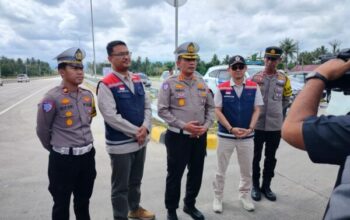 Sambut Nataru, Dirlantas Aceh Pantau Kesiapan Pos Dan Tol Padang