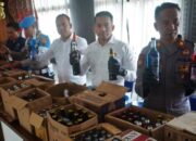 Seribuan Botol Miras Ilegal Disita Polisi Di Temanggung Menyambut Tahun