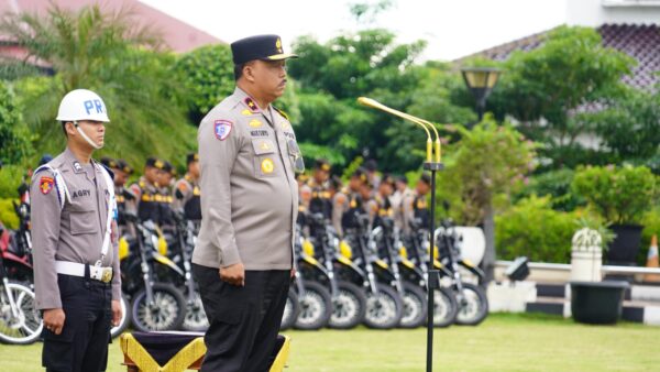 Siap Amankan Nataru, Polda Jateng Gelar Apel Pasukan Operasi Lilin