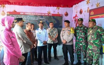 Sinergi Pemkab Dan Polres Humbahas Pantau Pos Pam Operasi Lilin