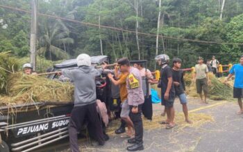 Sinergi Polri Dan Warga: Evakuasi Kecelakaan Di Sigaluh Berlangsung Cepat