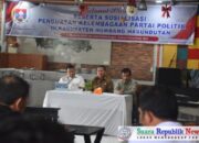 Perkuat Kelembagaan Parpol, Humbahas Fokus Tingkatkan Mutu Demokrasi