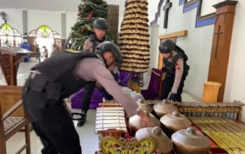 Sterilisasi Gereja Di Sragen, Polres Siapkan Keamanan Jelang Natal