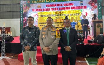 Sukacita Natal, Rutan Humbahas Berpartisipasi Dalam Perayaan Natal Polres Humbang