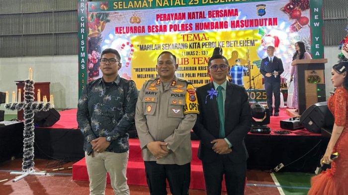 Perayaan Natal Polres Humbang Hasundutan, Rutan Humbahas Turut Hadir Meriahkan Acara