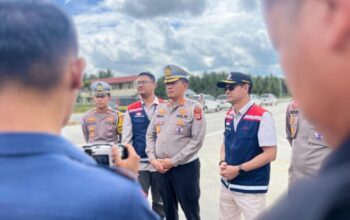 Tol Padang Tiji Dan Pos Pengamanan Dikunjungi Dirlantas Polda Aceh