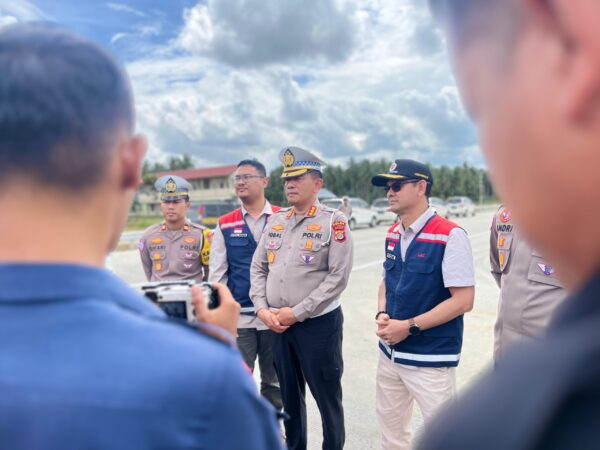 Tol Padang Tiji Dan Pos Pengamanan Dikunjungi Dirlantas Polda Aceh