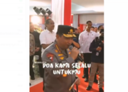 Video Momen Lucu dan Akrab: Kapolri dan Presiden Prabowo Saling Berpantun di Apel Kasatwil