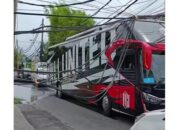 Kecelakaan Unik! Bus Rombongan Bali United Tersangkut Kabel FO Sebelum Terbang ke Semarang