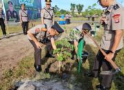 Wakapolda Kalteng Tanam Puluhan Pohon Trembesi dan Durian untuk Ciptakan Lingkungan Asri di SPN