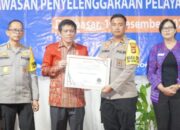 Mewakili Kapolres, Wakapolres Jembrana Ikuti Evaluasi Pelayanan Publik 2024