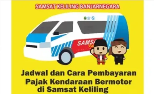 Mudah dan Cepat! Samsat Keliling Banjarnegara Senin Ini, Berikut Lokasinya