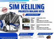 Desember 2024, Ini Jadwal SIM Keliling Kota Malang untuk Anda