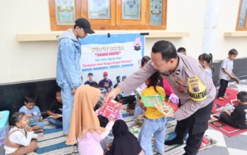 Aipda Sugimin Bangun Perpustakaan Keliling Untuk Anak Di Demak