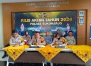 Akhir Tahun 2024, Polres Sukoharjo Laporan Kinerja Dan Keberhasilan