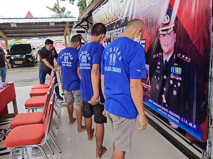 Aksi Curanmor Di 20 Lokasi Berakhir, Komplotan Ditangkap Di Rembang