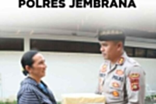 Kapolres Jembrana Sapa Warga Lewat Program Minggu Kasih