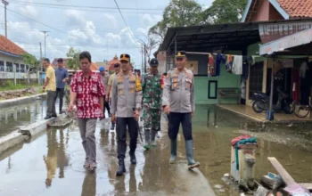 Aksi Sosial Polres Pemalang, Salurkan Bantuan Sembako Untuk Korban Banjir