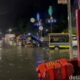 Alun Alun Brebes Terendam Banjir Akibat Hujan Lebat