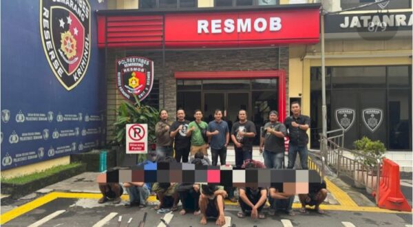 Amankan Pelaku Tawuran, Polrestabes Semarang Ungkap Dua Kasus Sekaligus