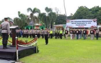 Aparat Gabungan Di Batang Maksimalkan Pengamanan Jelang Pergantian Tahun