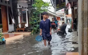 Banjir Rob Dan Gelombang Tinggi Ancam Kota Tegal, Warga Diminta