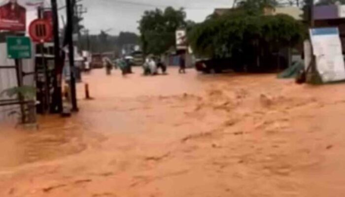 Genangan Air Lumpuhkan Jalur Pantura Batang, Viral di Media Sosial