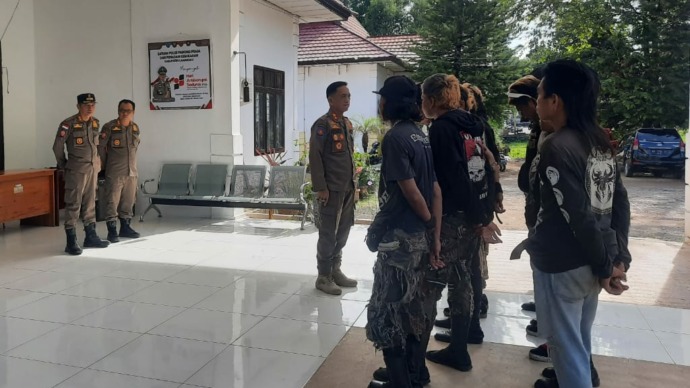 Belasan Anak Punk Di Lamandau Diamankan, Dinas Sosial Segera Tindak