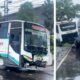 Bus Kecelakaan Di Semarang, Tabrak Pohon Akibat Jalan Licin