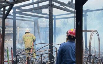 Diduga Konsleting Listrik, Tk Di Cawas Klaten Terbakar Habis