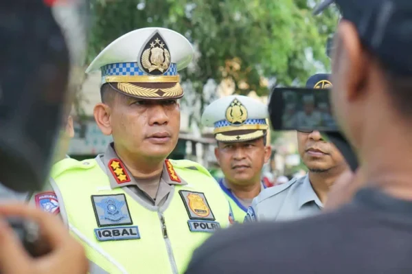 Distribusi Makan Siang Bergizi Gratis Di Sekolah Aceh, Dirlantas Polda