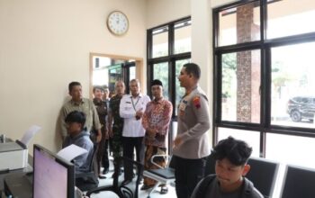 Gedung Spkt Baru Dan Masjid Al Makmur Di Polres Banjarnegara Resmi