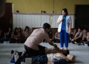 Hadir Di Sman 1 Palangka Raya, Rumkit Bhayangkara Beri Pengetahuan