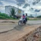 Jalan Depan Rsud Lamandau Berbahaya, Rusak Parah Dan Menimbulkan Korban