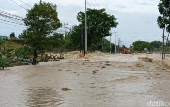 Jalan Semarang Purwodadi Kebonagung Putus Total Akibat Tanggul Jebol