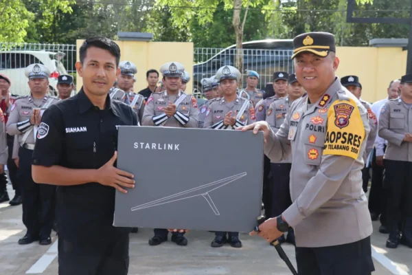 Kapolres Lamandau Dorong Transformasi Digital Dengan Starlink Gen Iii